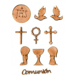 SET COMUNIÓN Siluetas DM